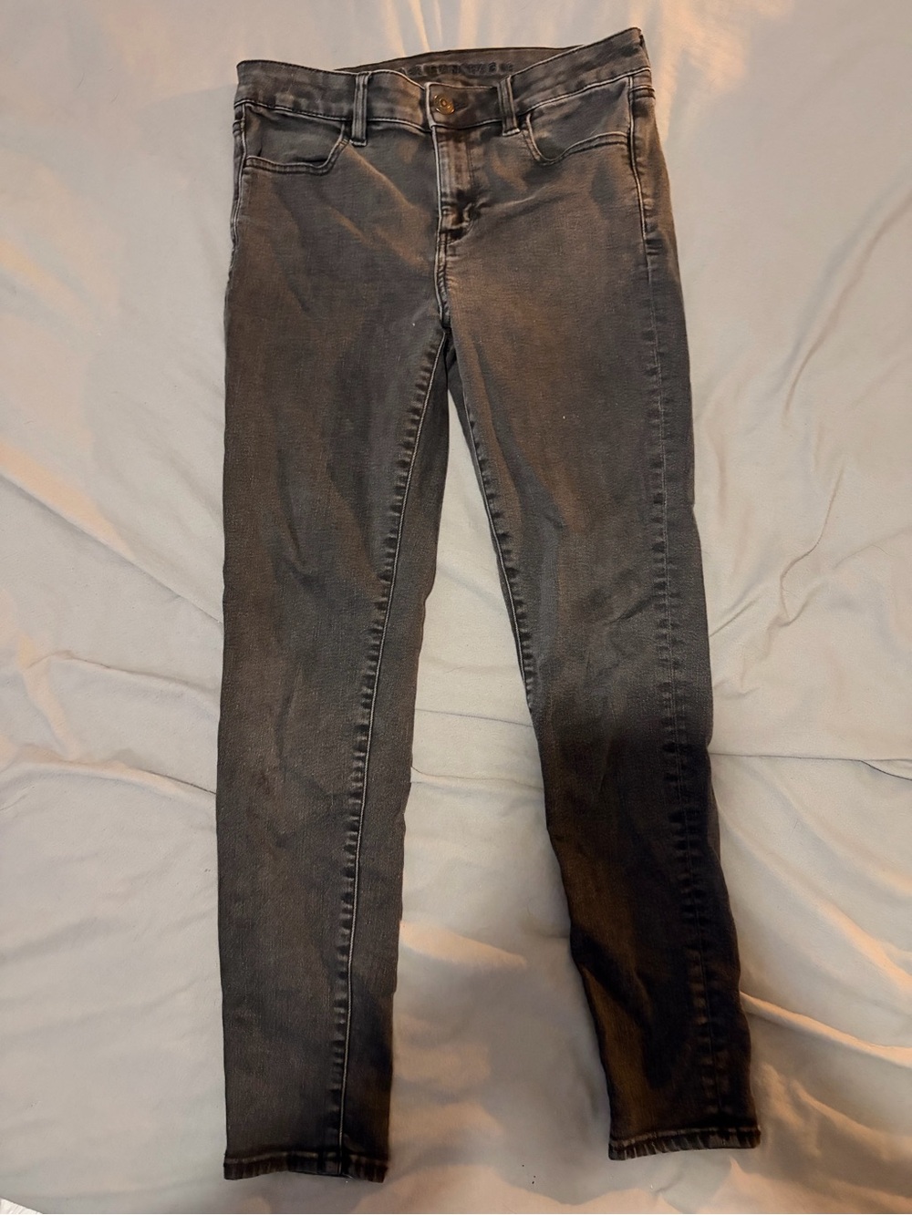 American Eagle Women’s Skinny Jeans - Charcoal